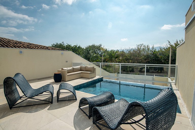Vá à pé para praia Feiticeira - Casa 4 pessoas