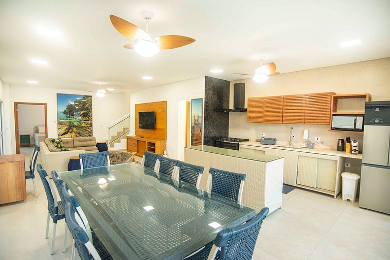 Vá à pé para praia Feiticeira - Casa 4 pessoas